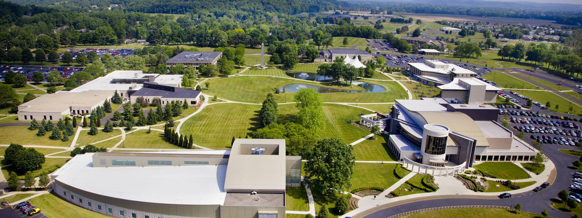 COTC Newark campus overhead shot