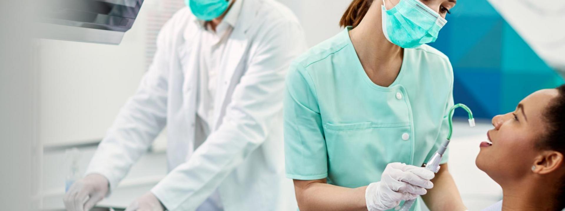 Dental Students with Patient