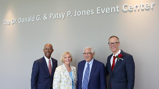 A Group at the Dr. Donald G. and Patsy P. Jones Event Center