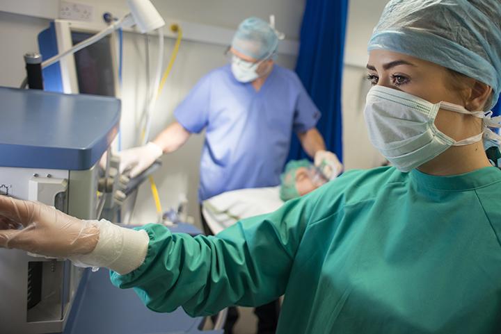 Anesthesia Technology students