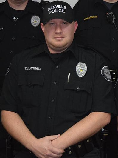 Portrait of Officer Thomas W. Cottrell Jr.