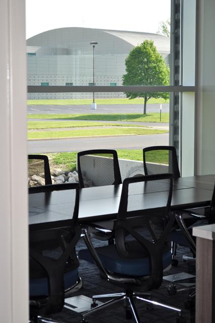 Picture of a meeting room at the open house