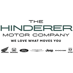 The Hinderer Motor Company logo.