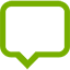 Clip art of a speech bubble