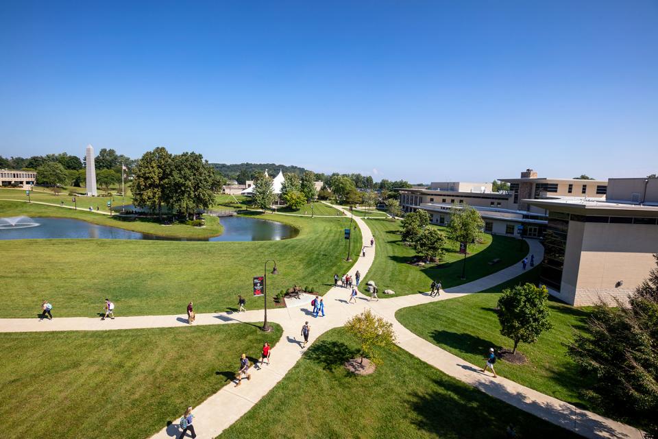 Newark Campus overhead shot