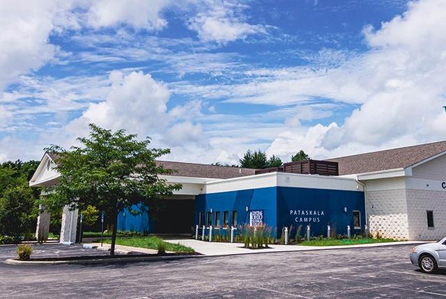 Rendering of future renovated Pataskala campus building