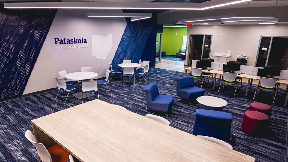 lounge space on college campus