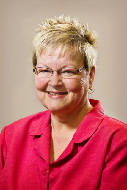 Dean Sandra Walker smiling