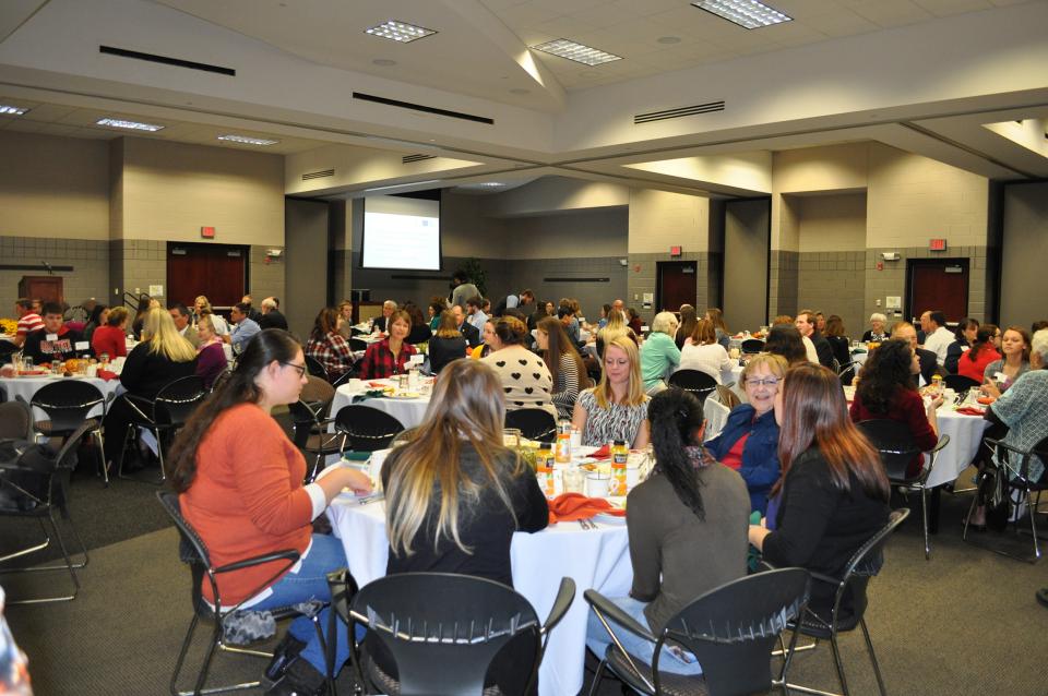 Inside the scholarship breakfast