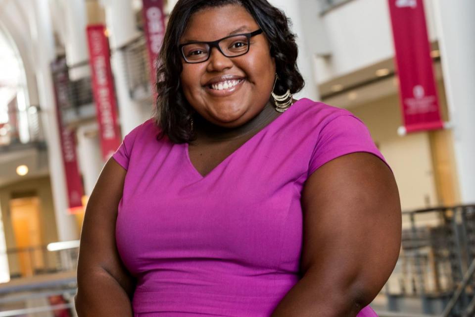 Brianna Stigger in Ohio Union
