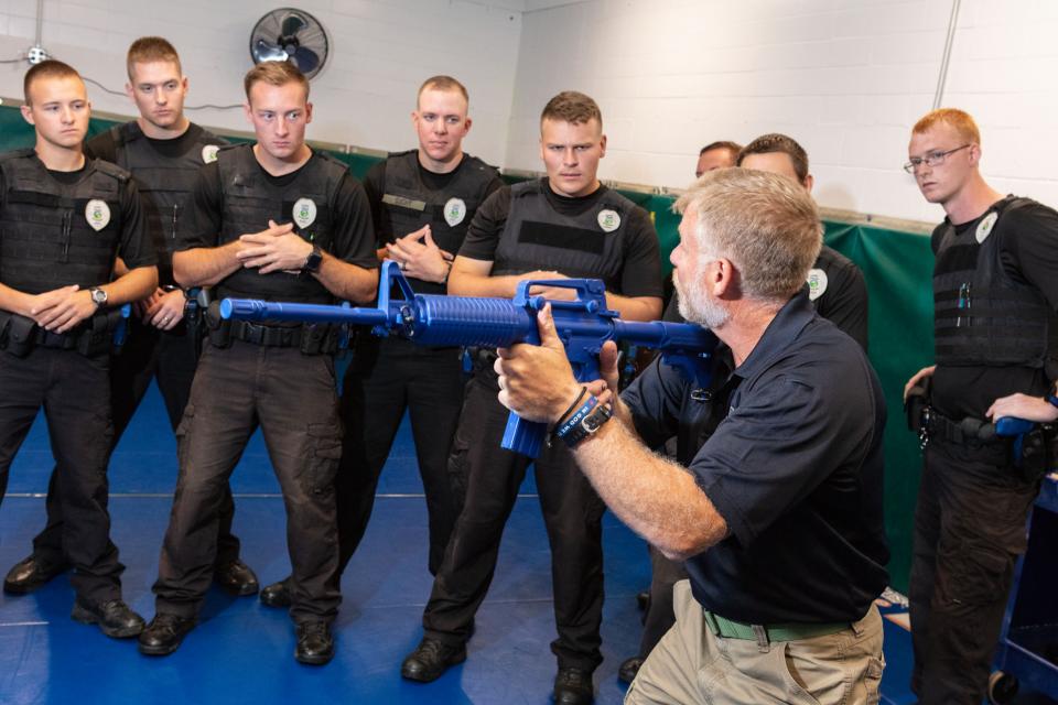 COTC faculty training police officers