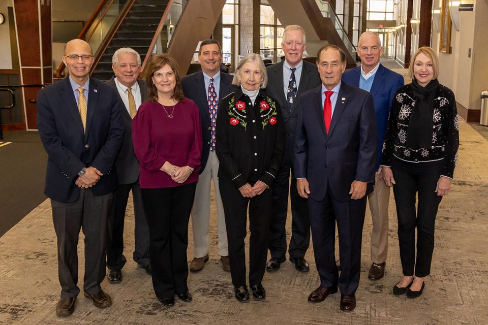 Group photo of the COTC board of trustees.