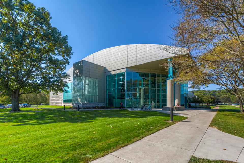 The exterior of LeFevre Hall at COTC's Newark campus.
