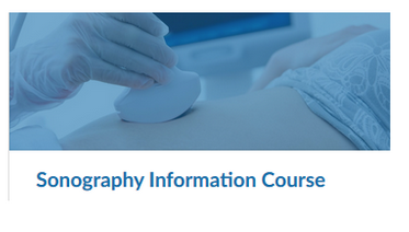 sonographer at work